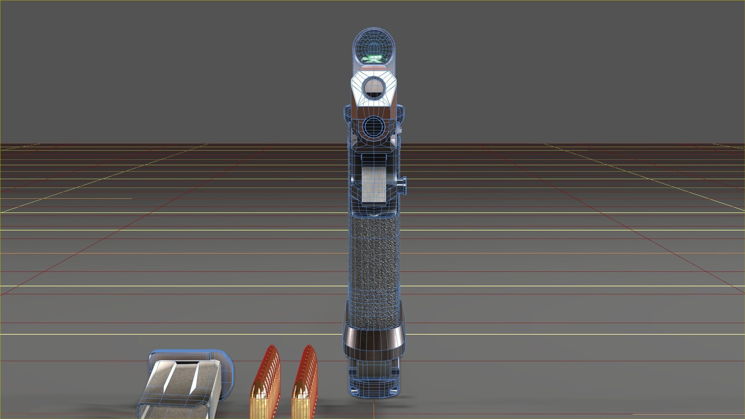 TTI - Taran Tactical Innovations - Sand Viper Low-poly 3D model_21