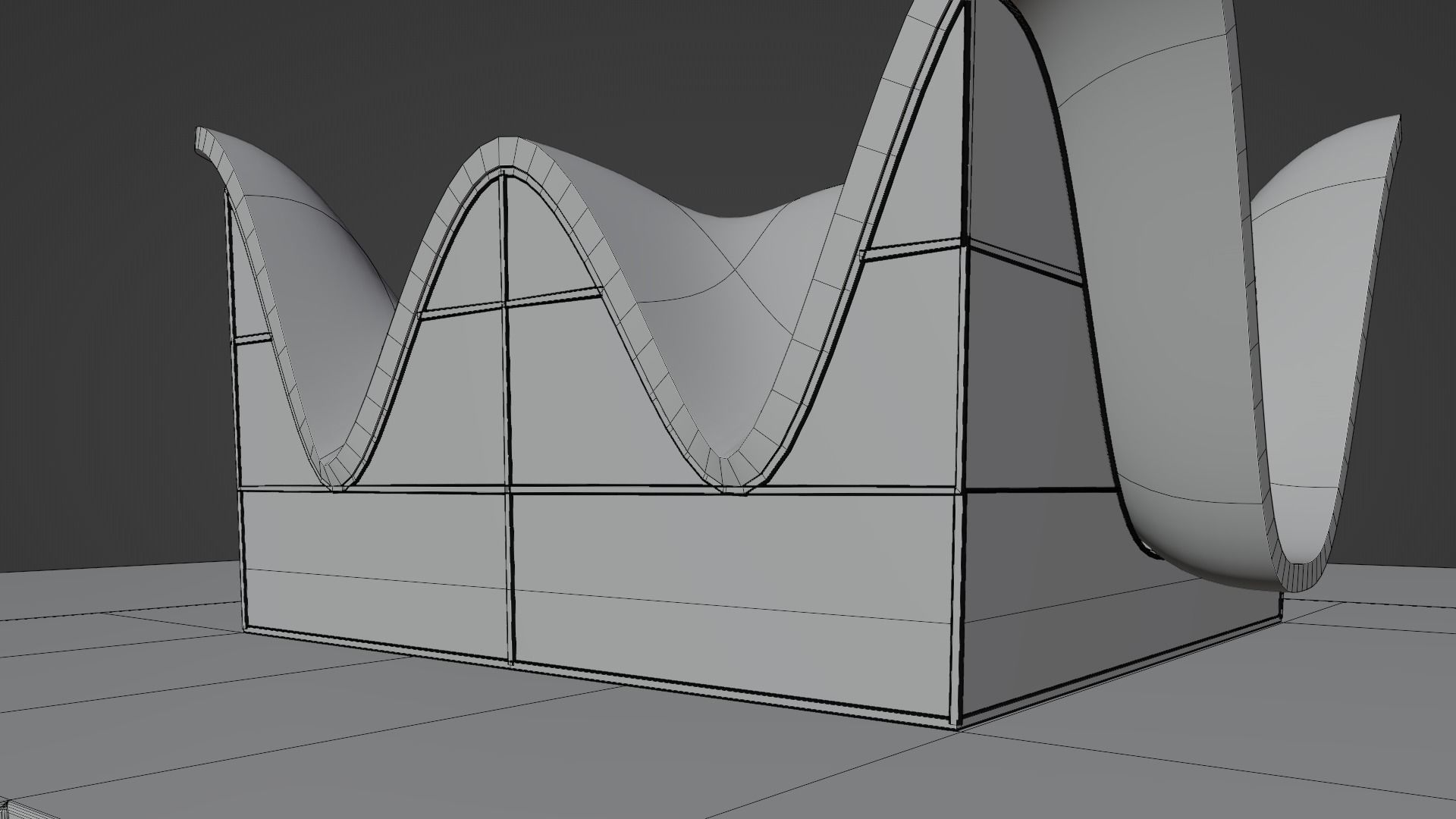 Parametric Building 1i1 3D model_8