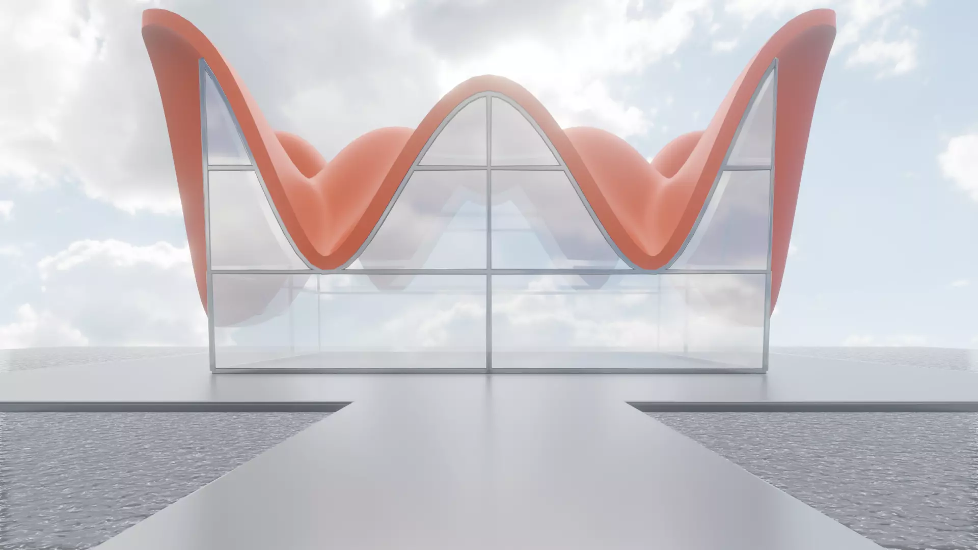 Parametric Building 1i1 3D model_0