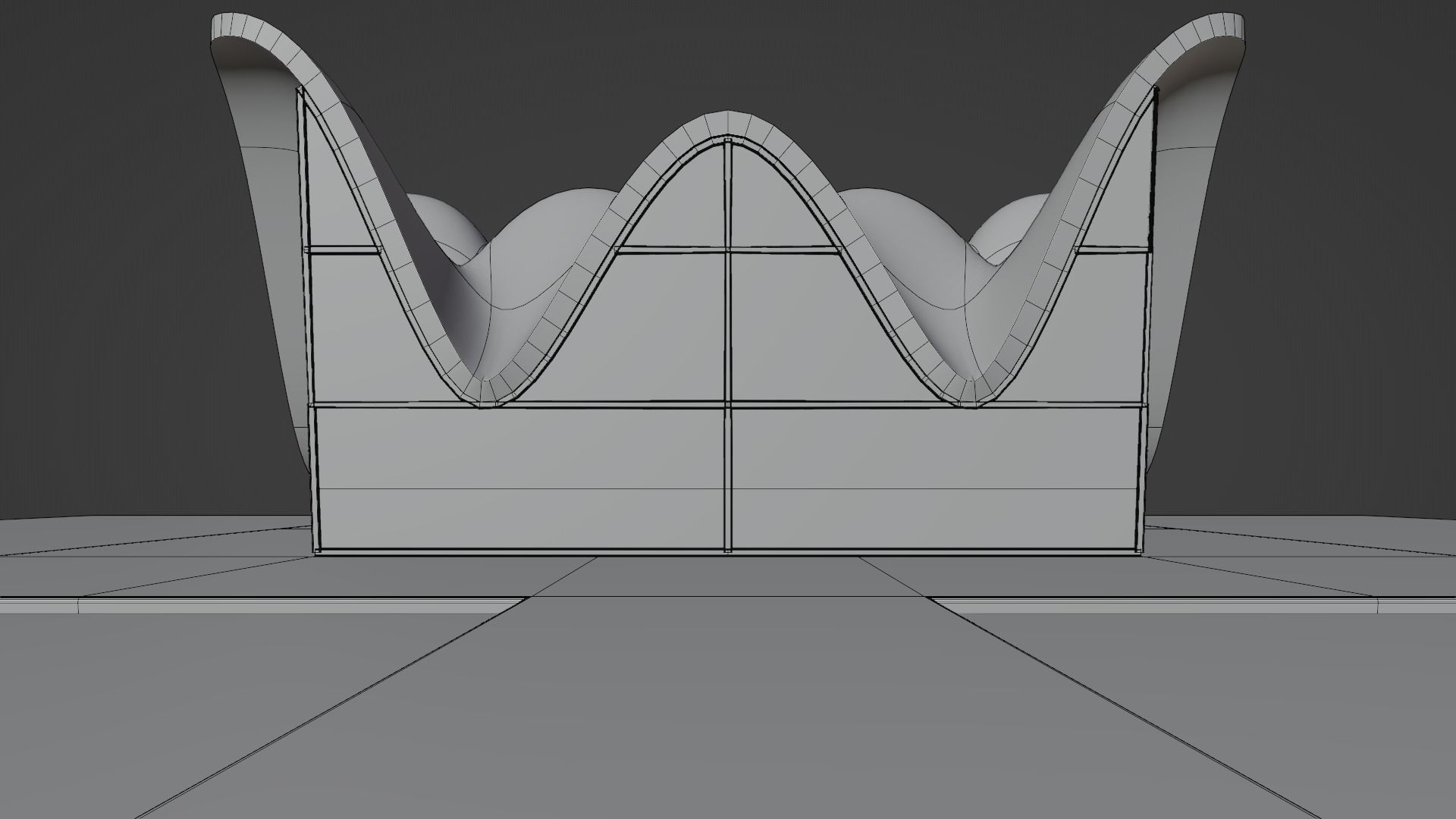 Parametric Building 1i1 3D model_6