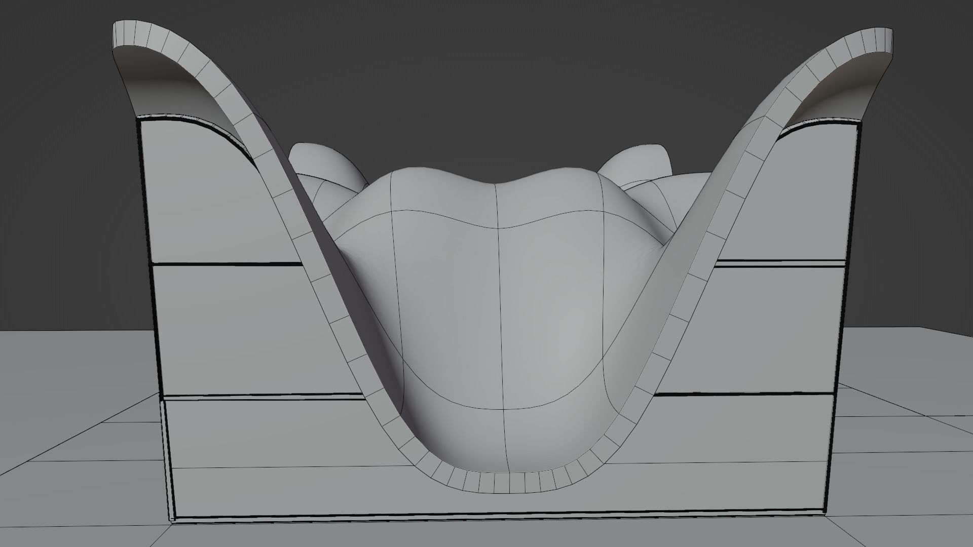 Parametric Building 1i1 3D model_9