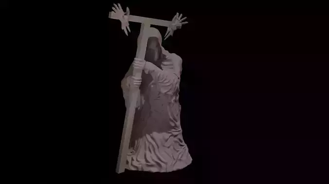 Shattered Cult Horror Chess Set 3D print model