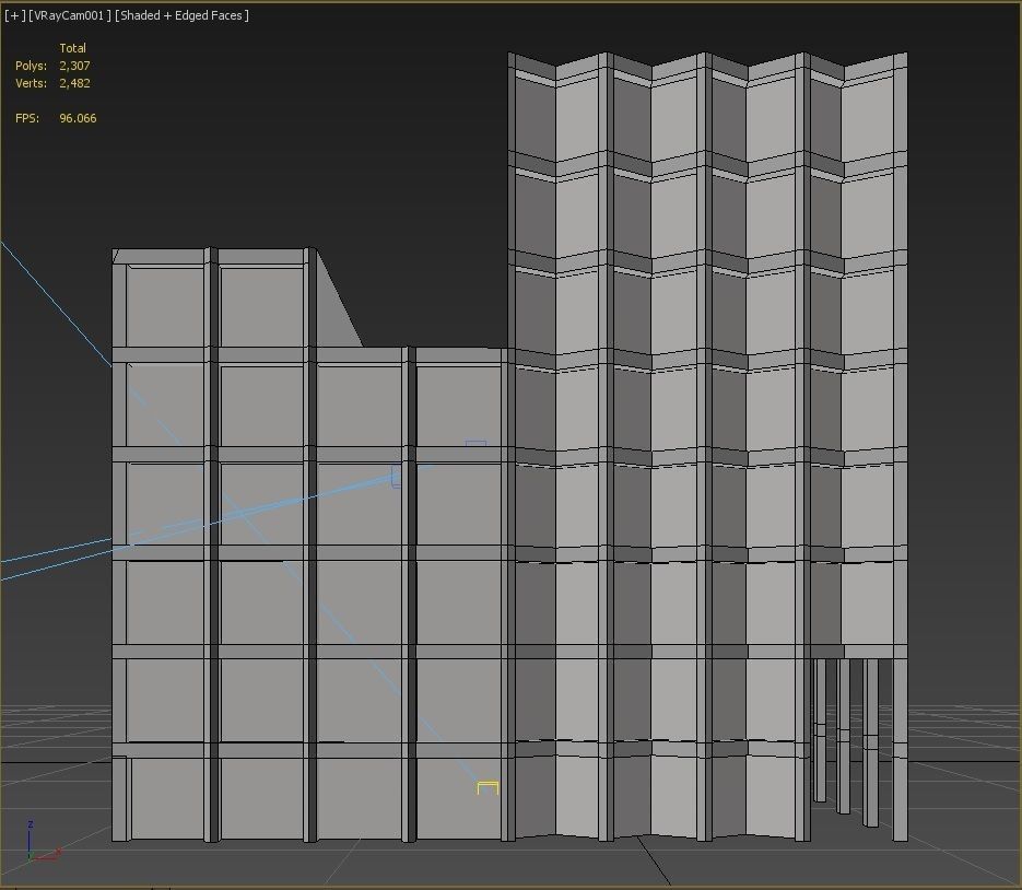 Office Building 3D model_1