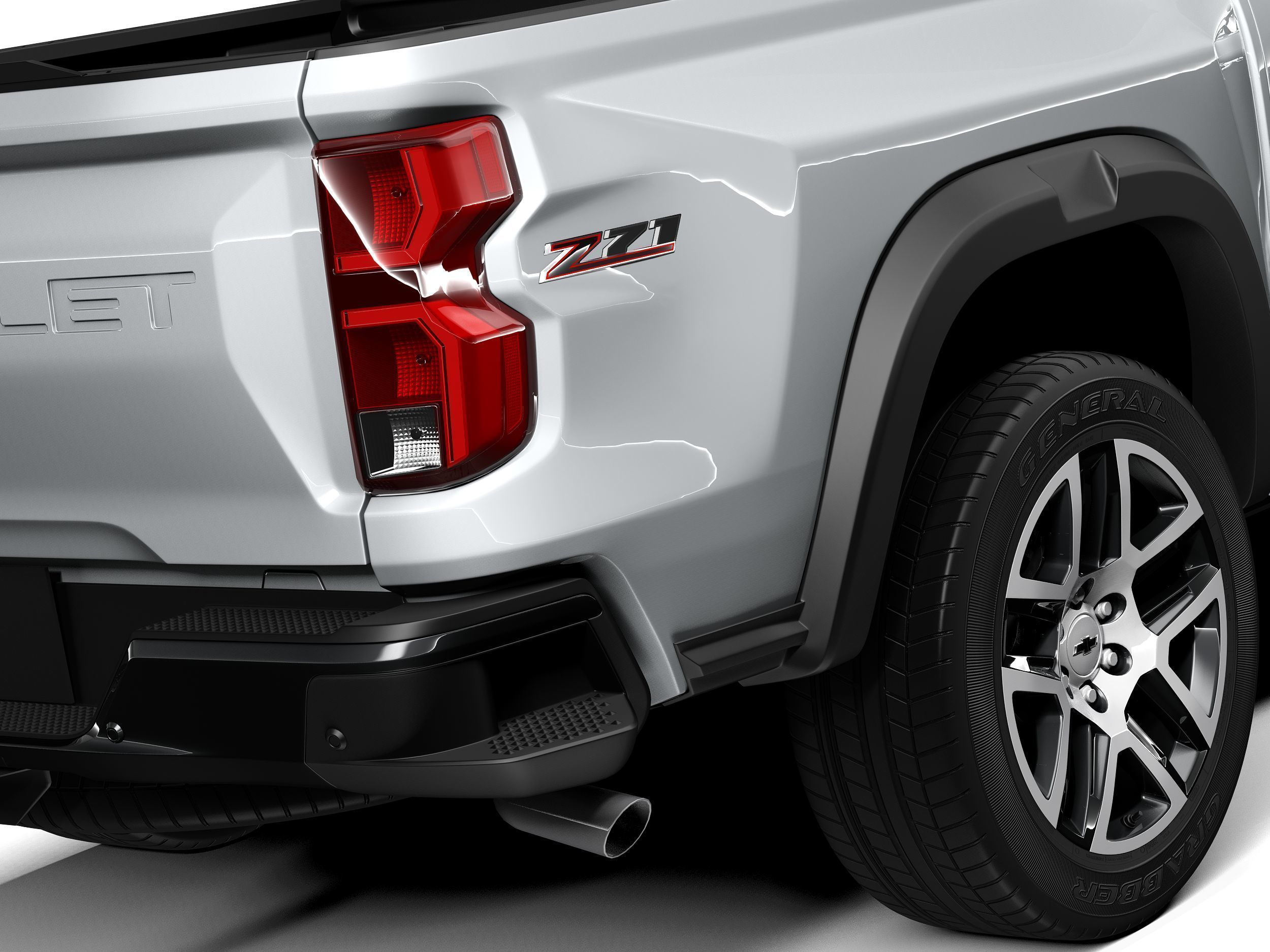 Chevrolet Colorado Z71 2023 3D model_3