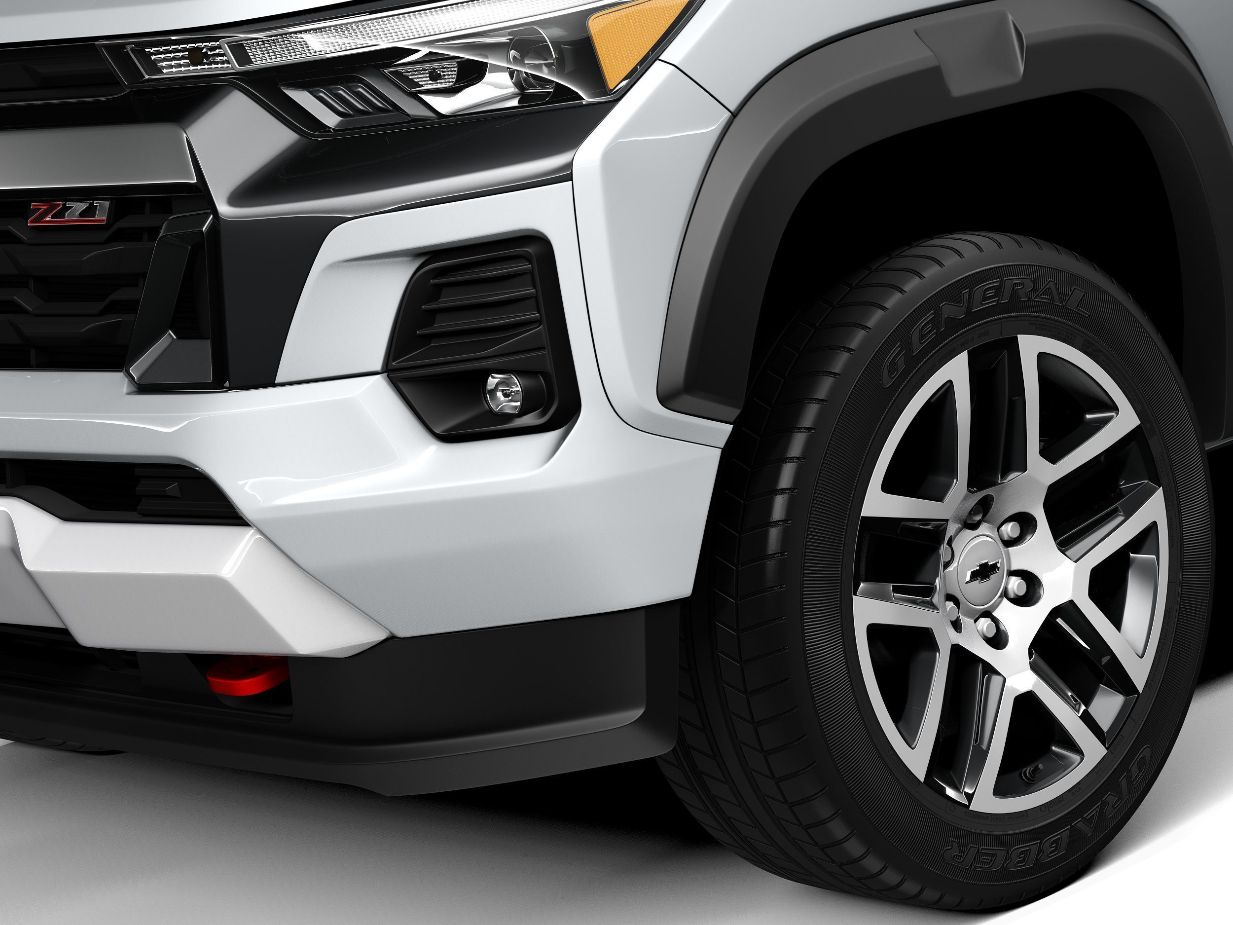 Chevrolet Colorado Z71 2023 3D model_2