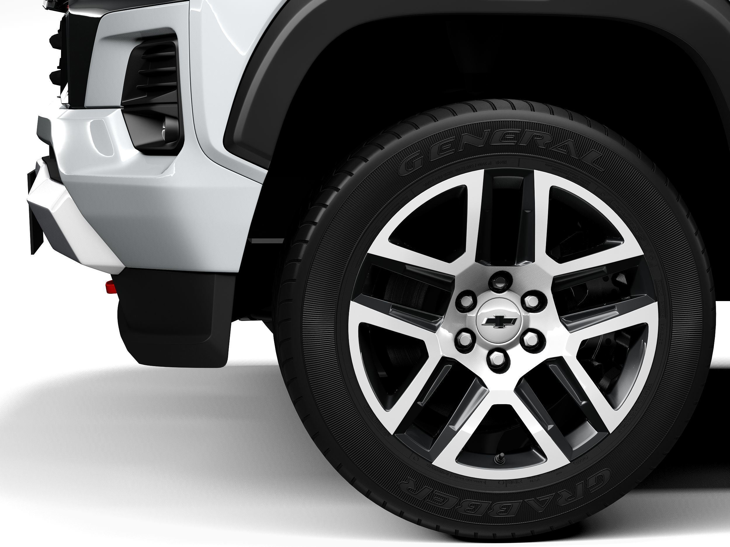 Chevrolet Colorado Z71 2023 3D model_10