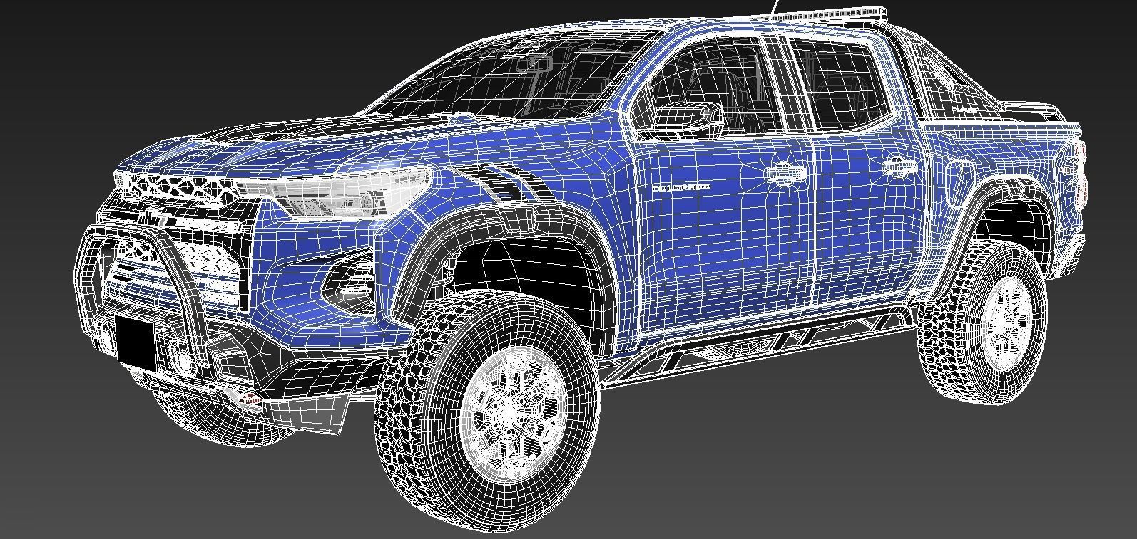 Chevrolet Colorado ZR2 2023 3D model_12