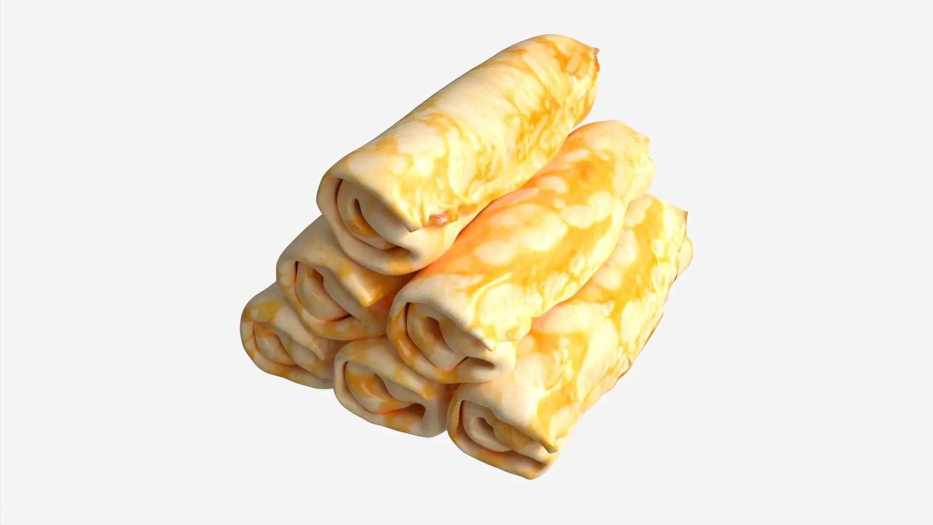 Pancakes with Filling 3D model_0