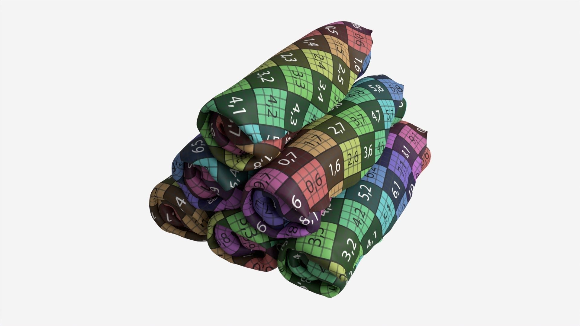 Pancakes with Filling 3D model_7