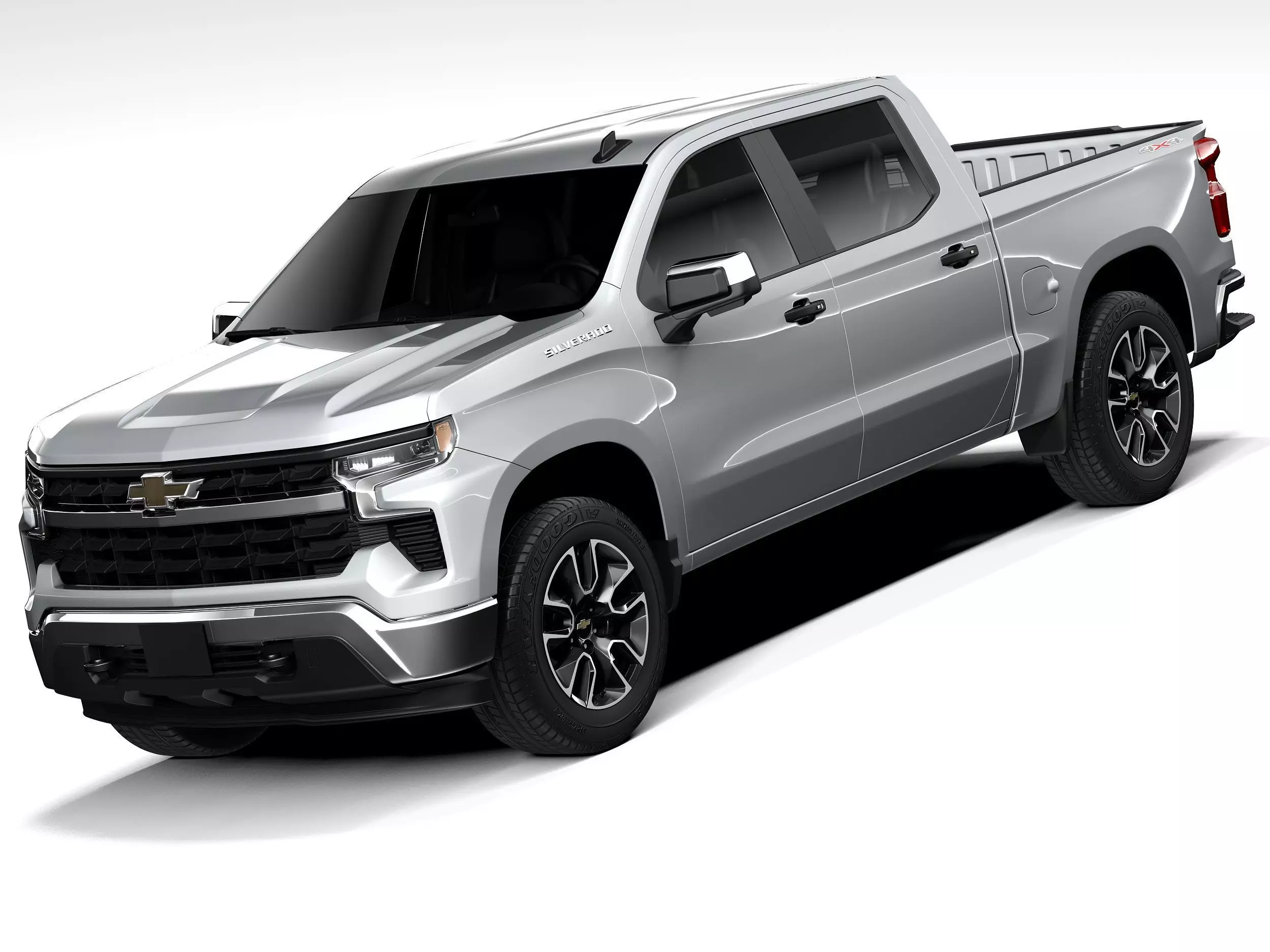 Chevrolet Silverado 1500 LT 2022 3D model