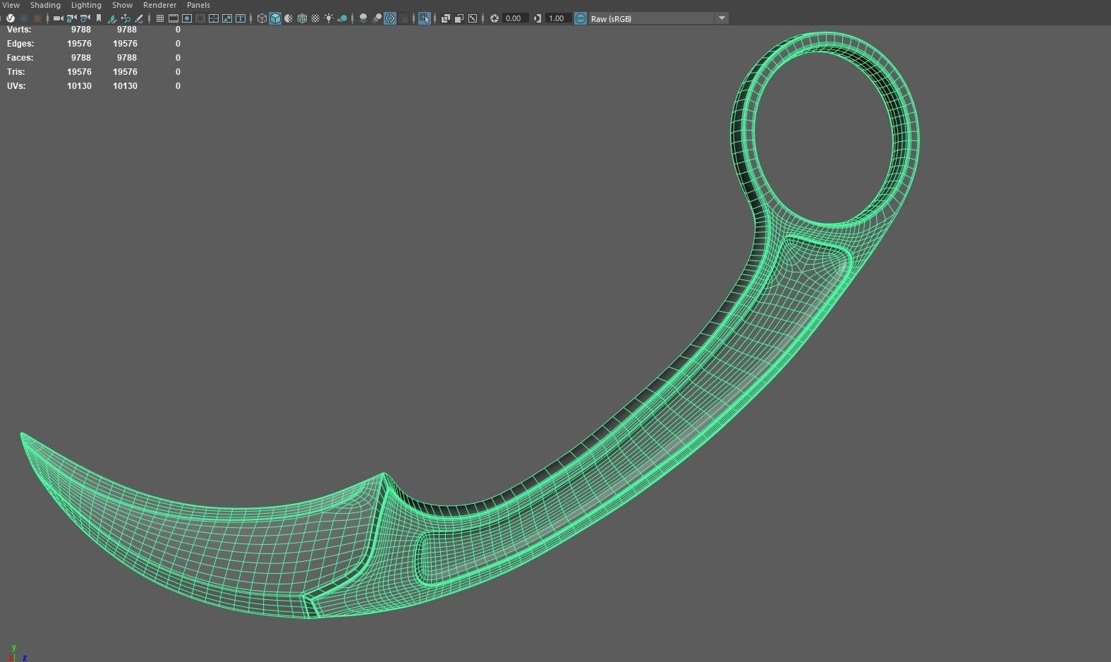 Knife Karambit 3D print model_4