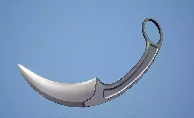 Knife Karambit 3D print model Knife Karambit 3D print model