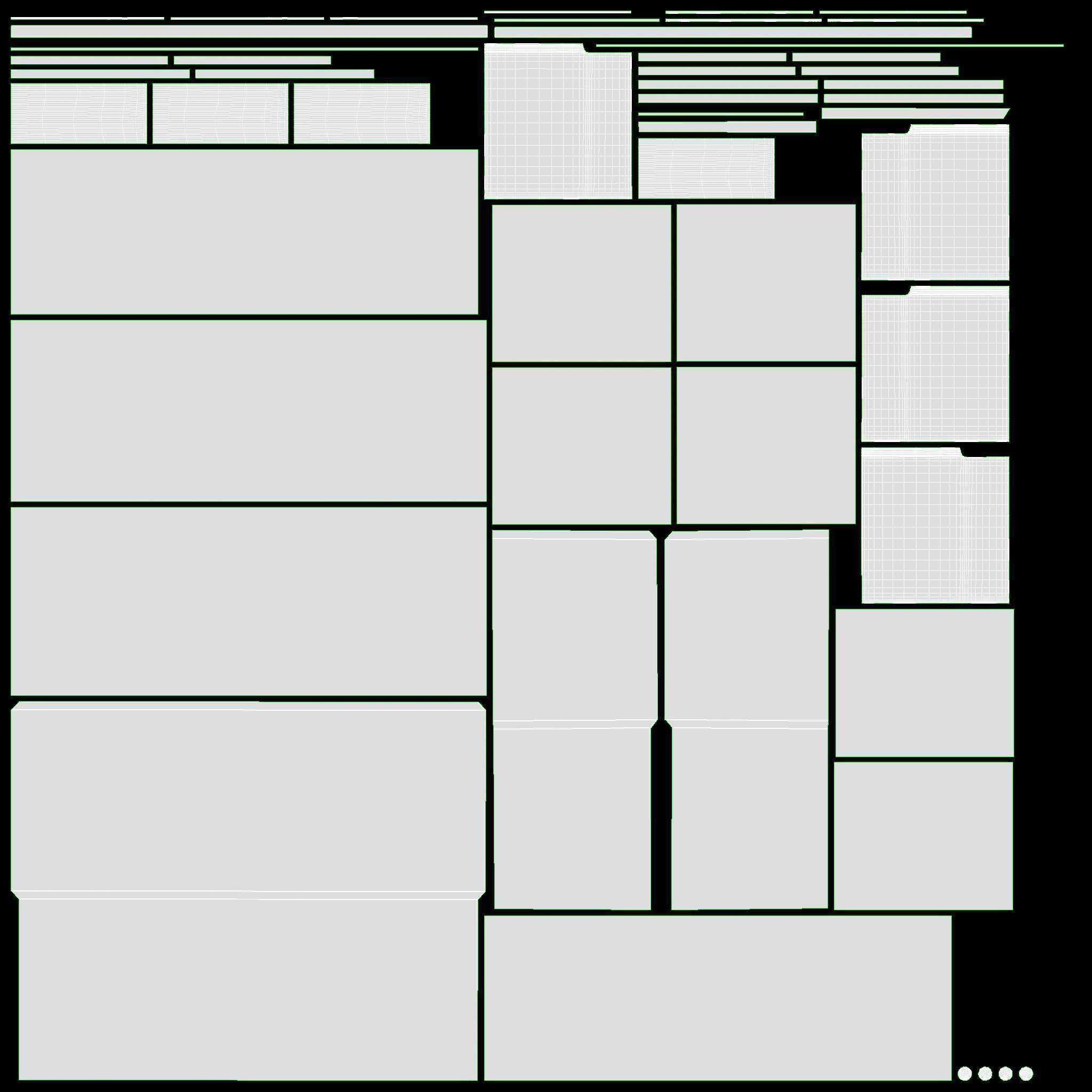 Sideboard Mitra 3D model_7