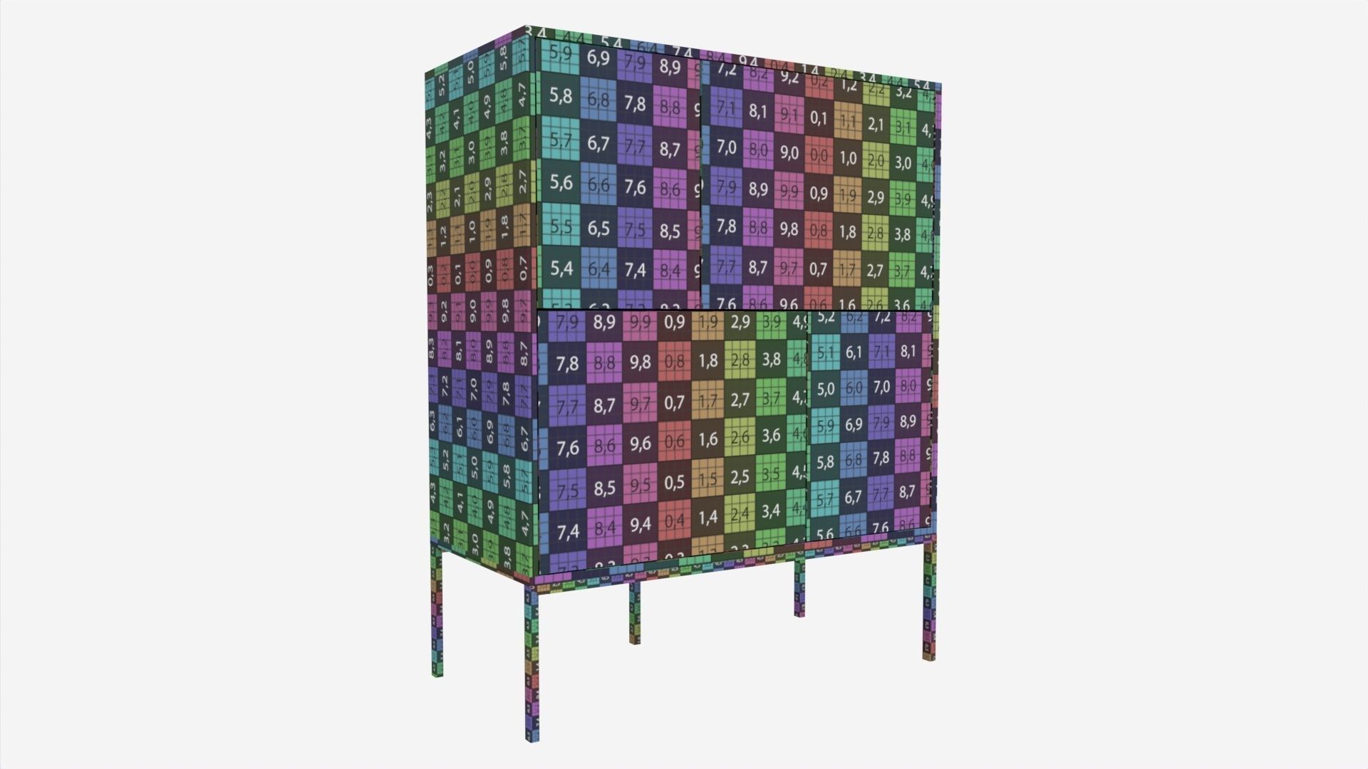 Sideboard Seaford 01 3D model_7