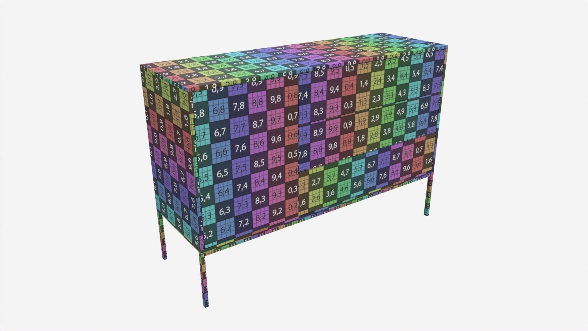 Sideboard Seaford 02 3D model_6