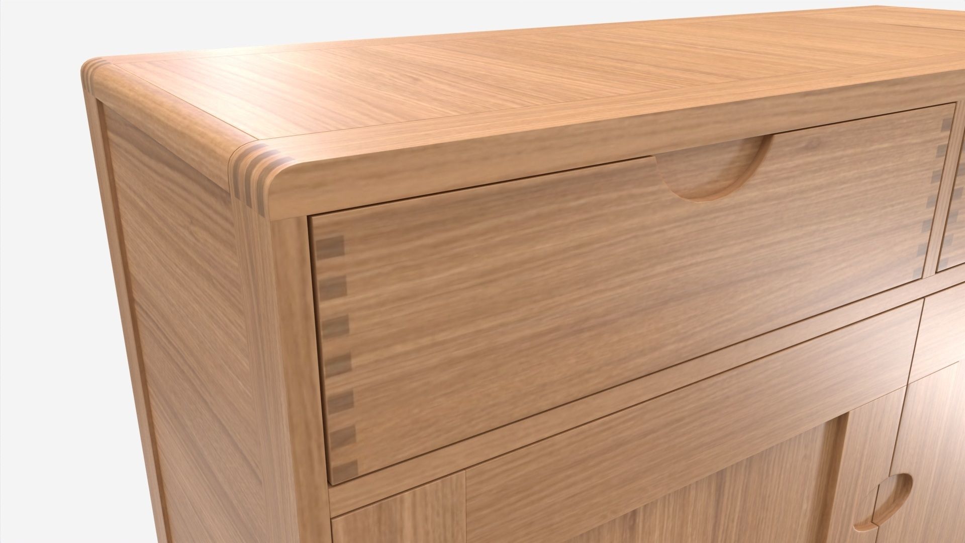 Small Sideboard Ercol Bosco 3D model_3