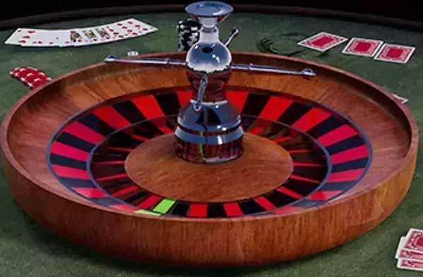 Roulette Wheel Low-poly 3D model