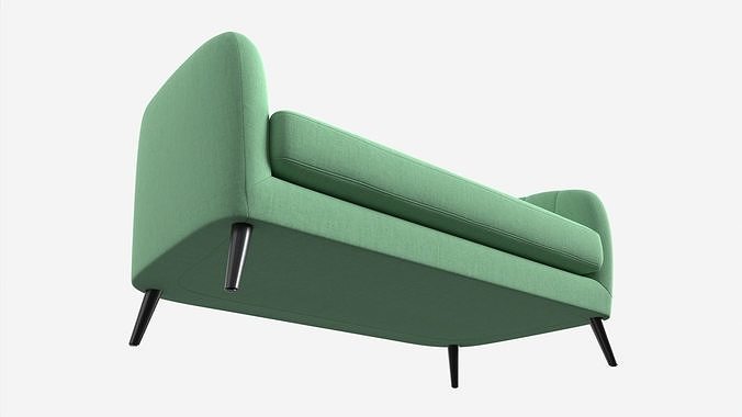 Sofa Melody 2-seater 3D model 3