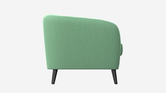 Sofa Melody 2-seater 3D model 6