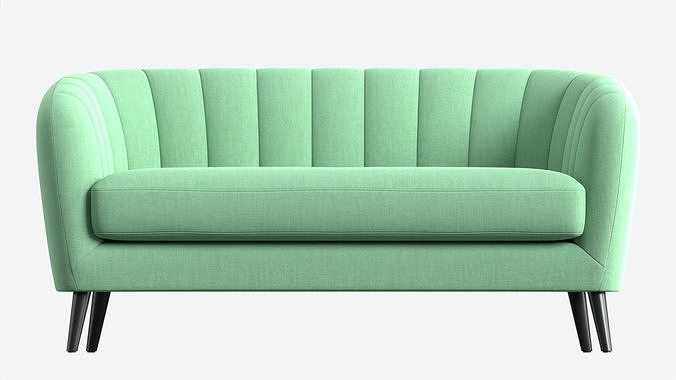 Sofa Melody 2-seater 3D model 5