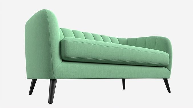 Sofa Melody 2-seater 3D model 4