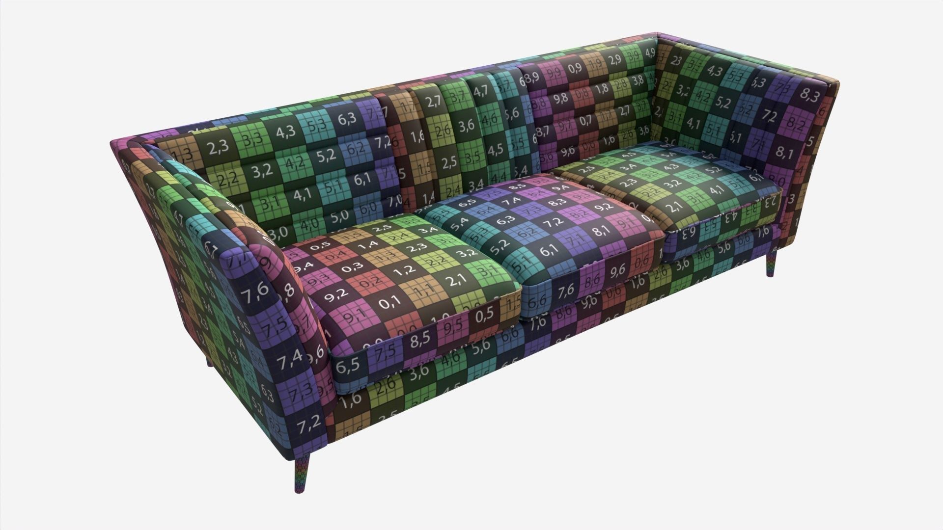 Sofa Piano 3D model_8