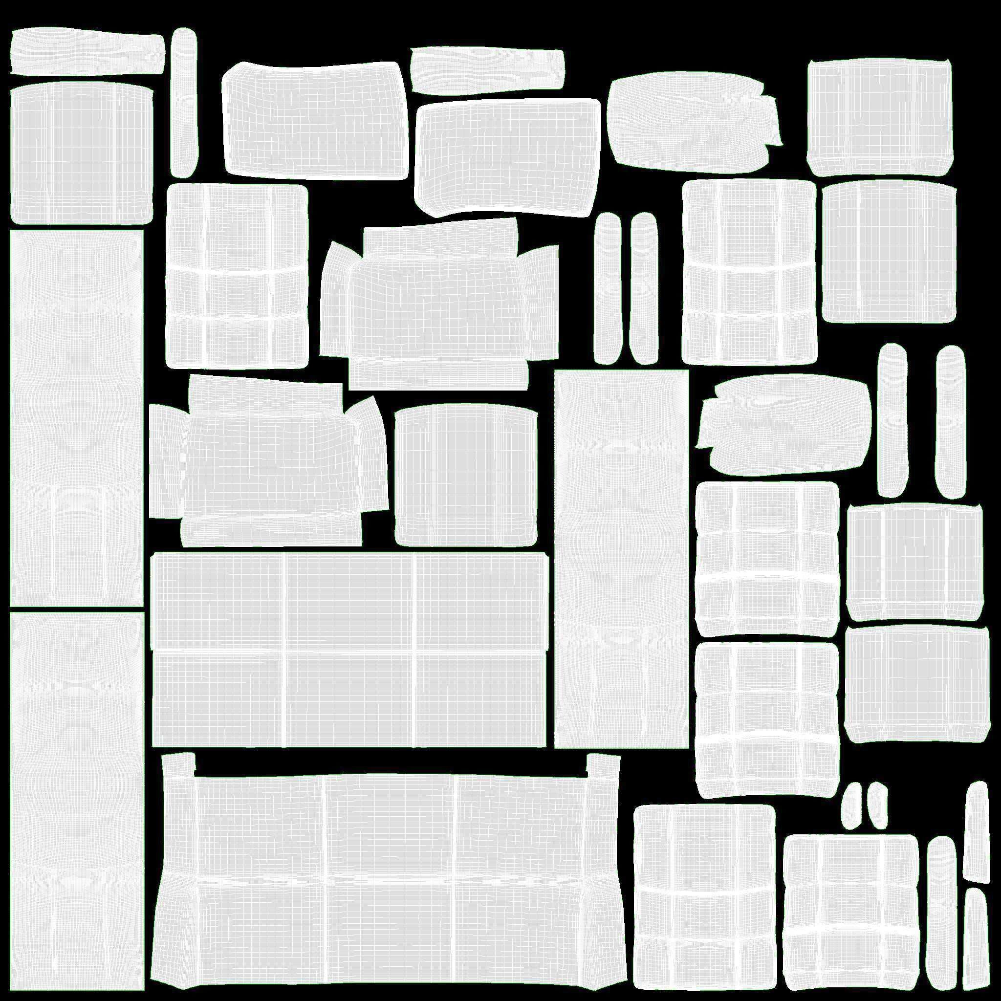 Sofa recliner Milo 3-seater 3D model_8