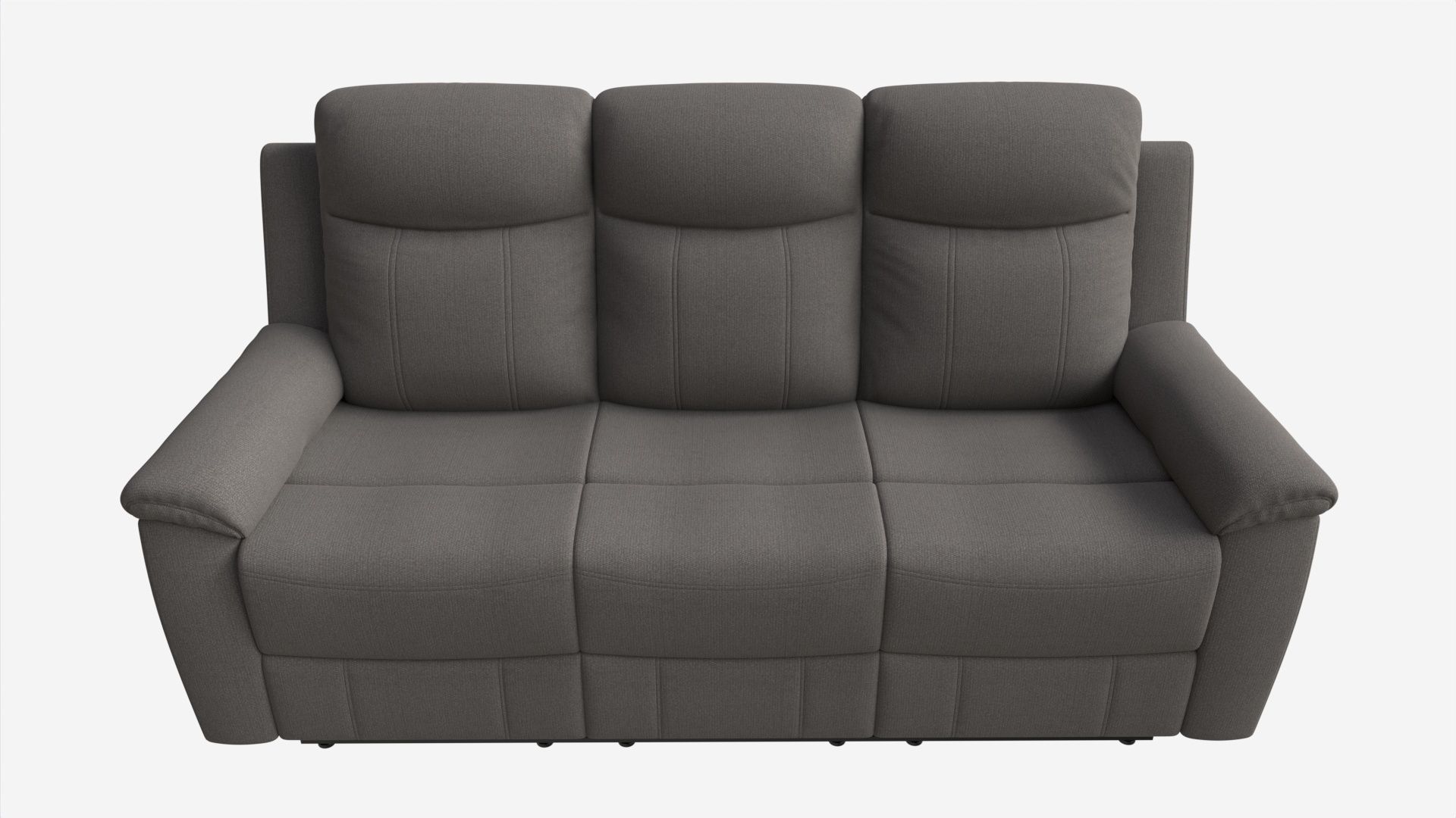 Sofa recliner Milo 3-seater 3D model_1