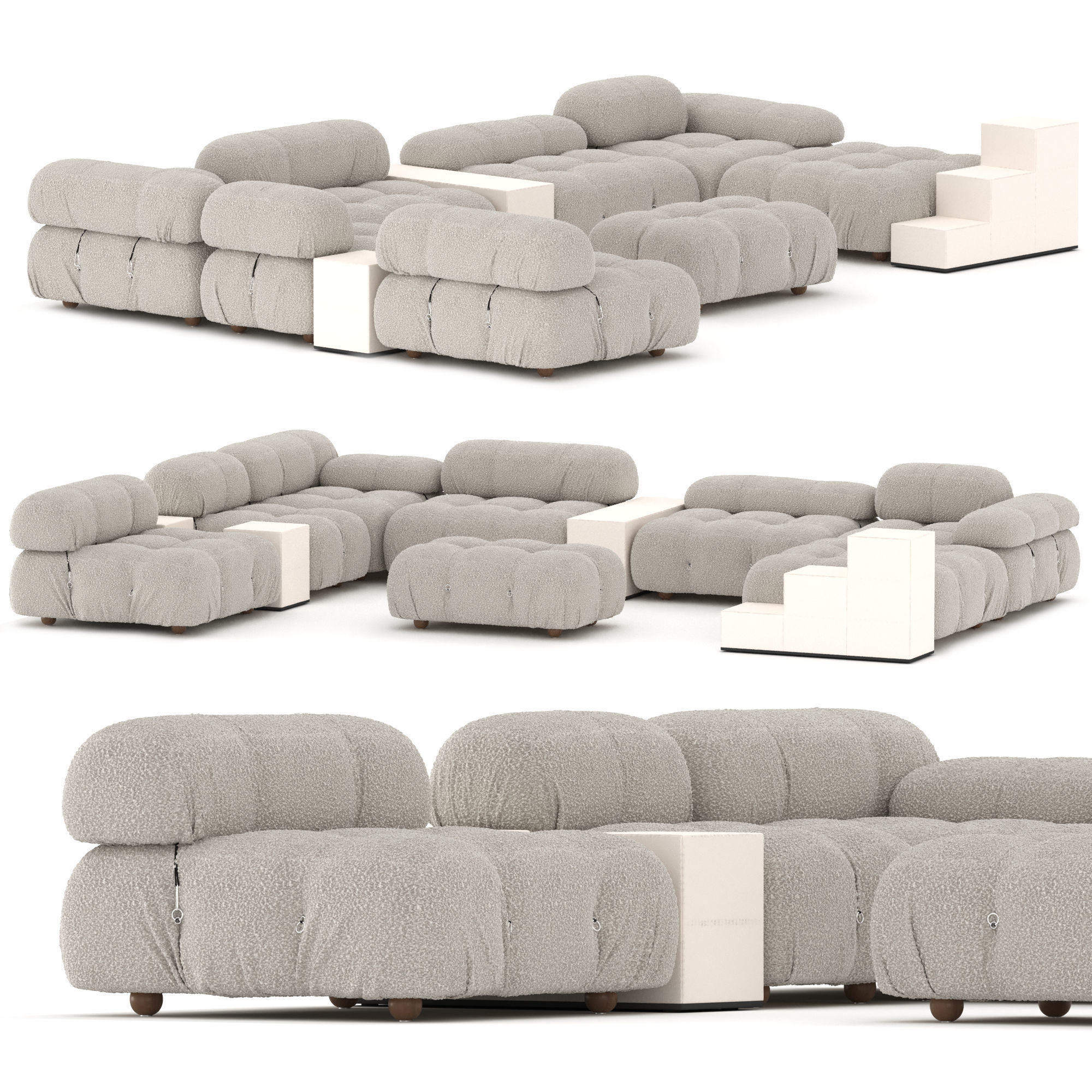 Camaleonda Sofa 3D model_1