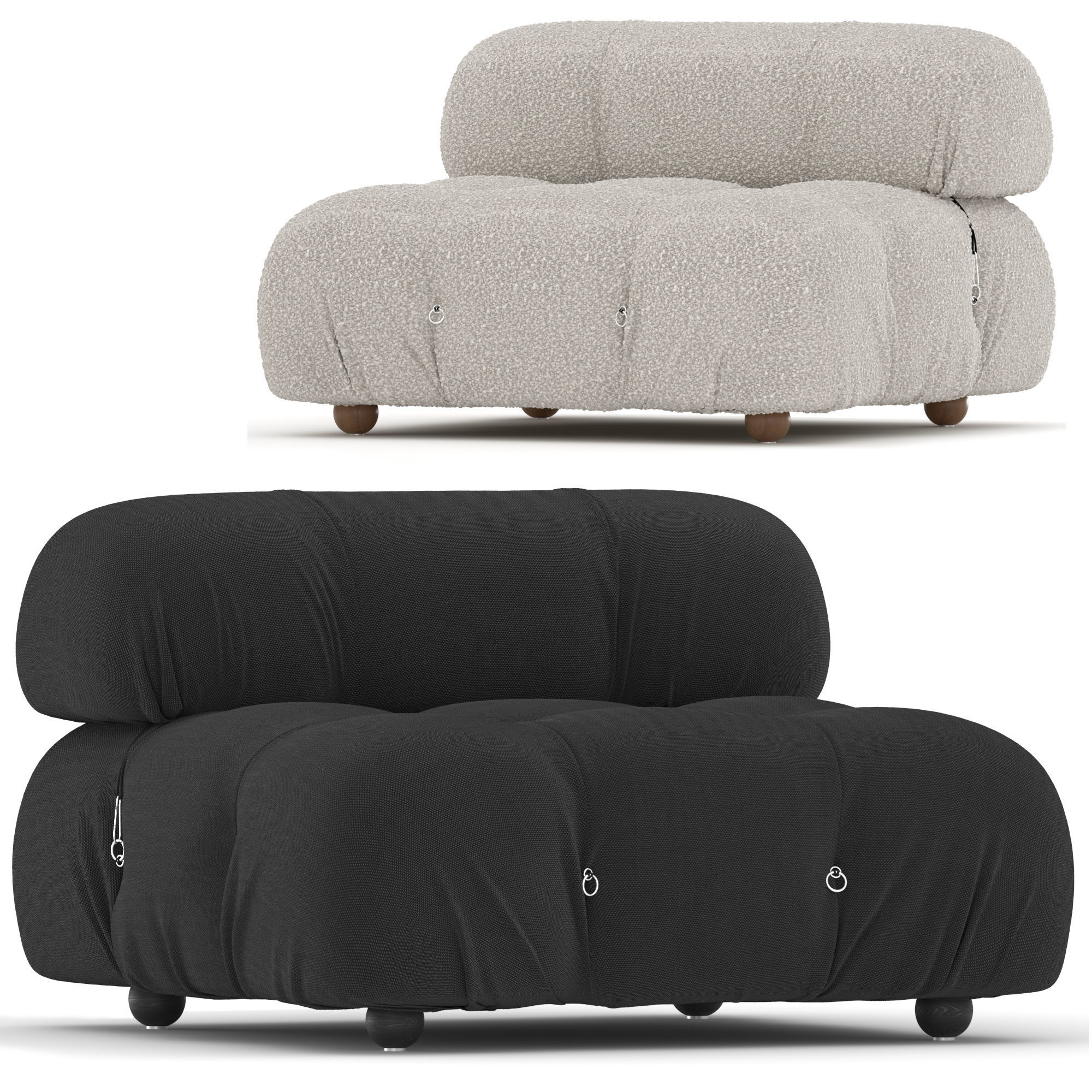 Camaleonda Sofa 3D model_3