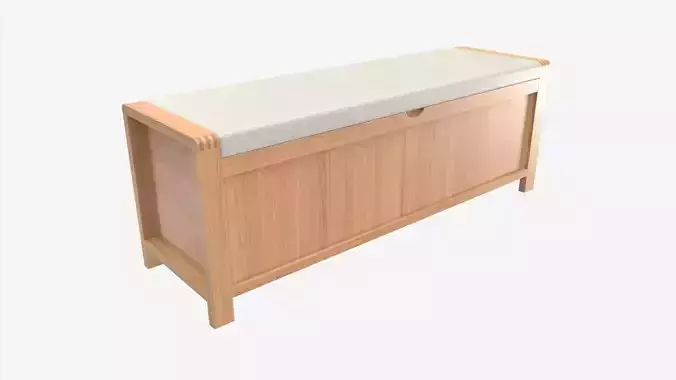 Storage Bench Ercol Bosco 3D model