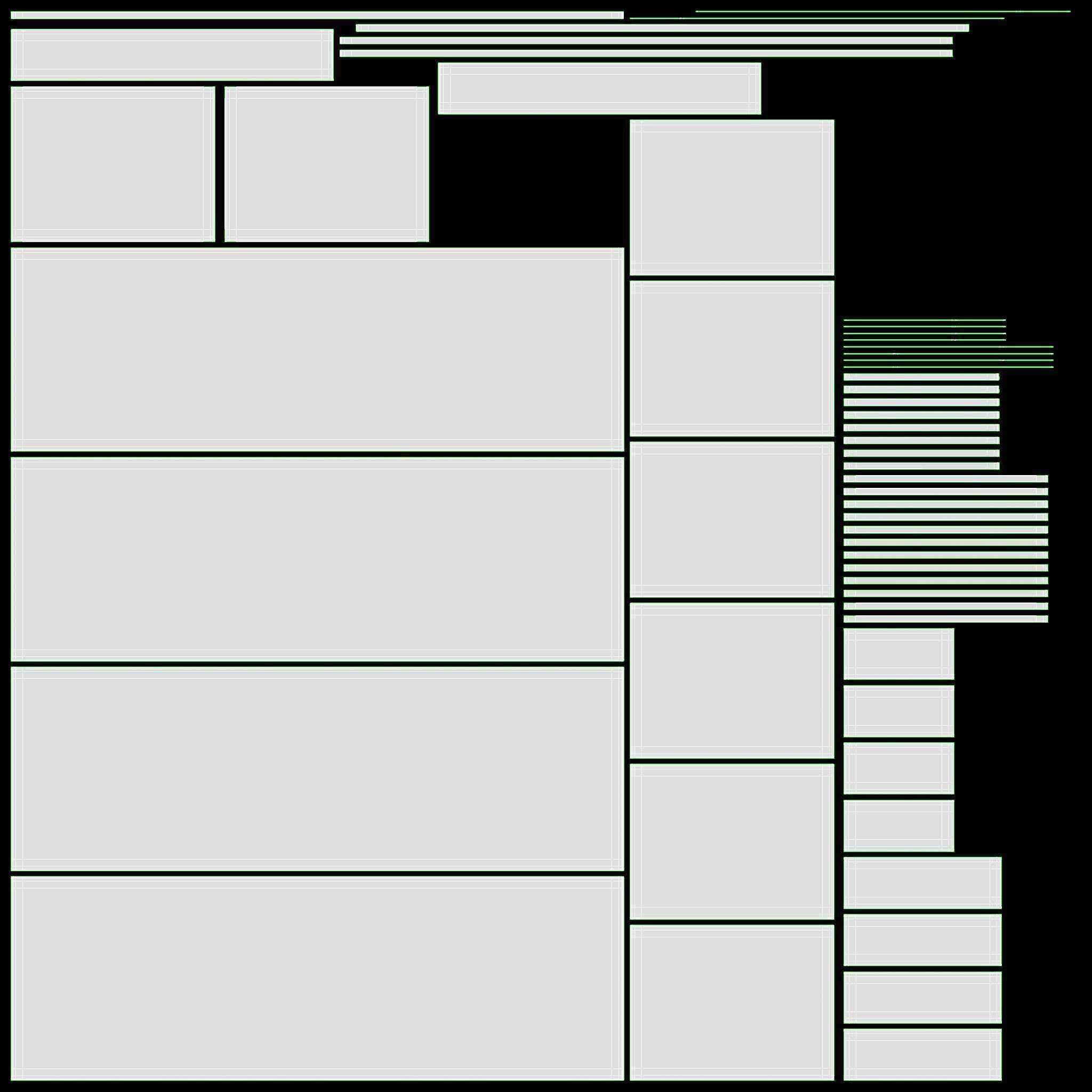 Student Shelves Desk 3D model_9