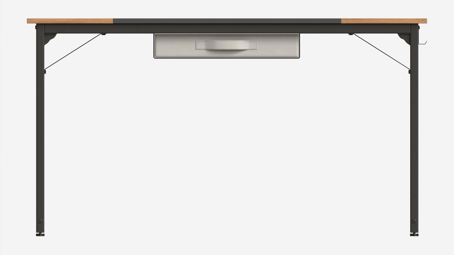 Study Writing Table for Home Office 3D model_4