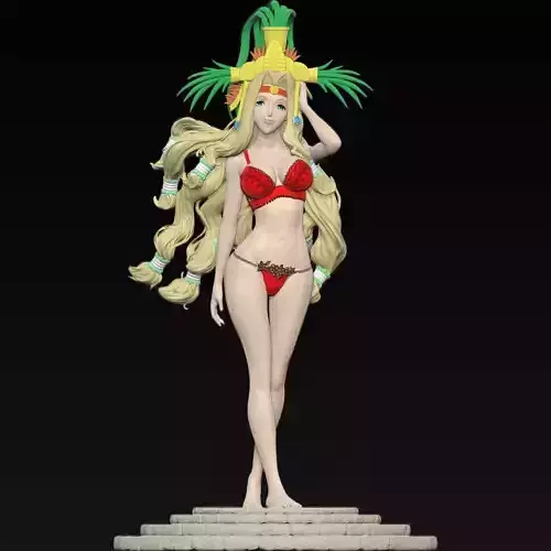 FGO Quetzalcoatl 3D print model