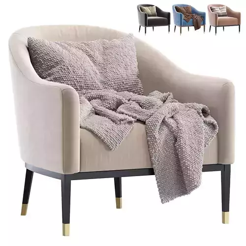 Armchair SHIPROK by Cazarina Interiors