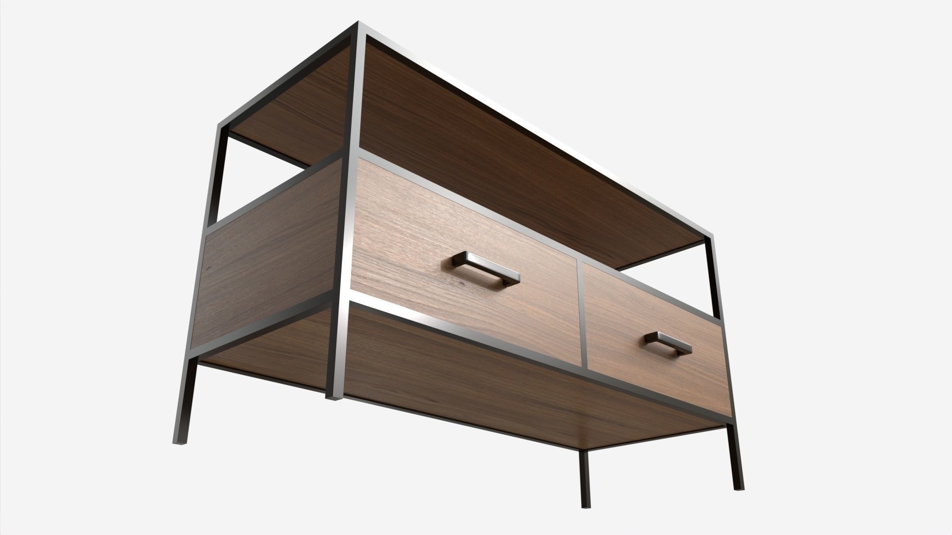 TV table Seaford 01 3D model_2