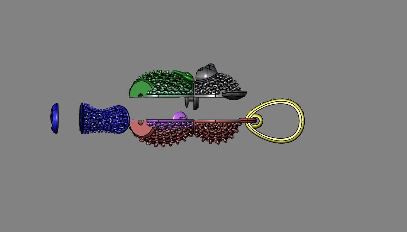 Teddy bear 2 3D print model_6