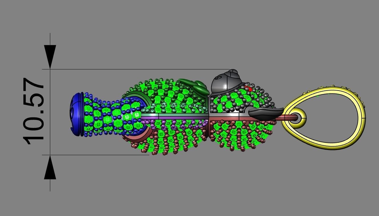 Teddy bear 2 3D print model_2