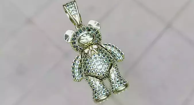 Teddy bear 2 3D print model