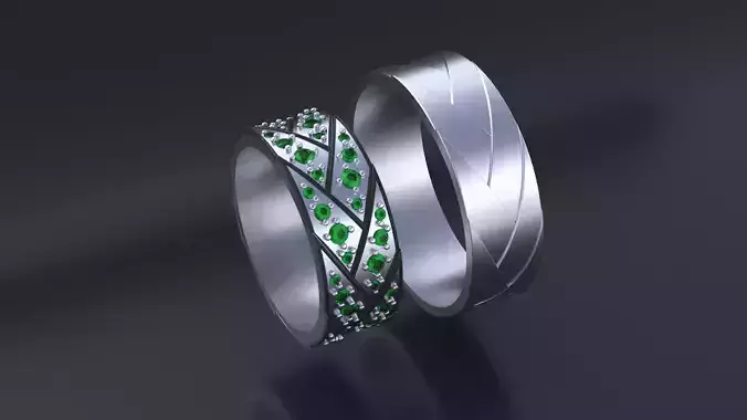 Wedding Band-rings cnc or