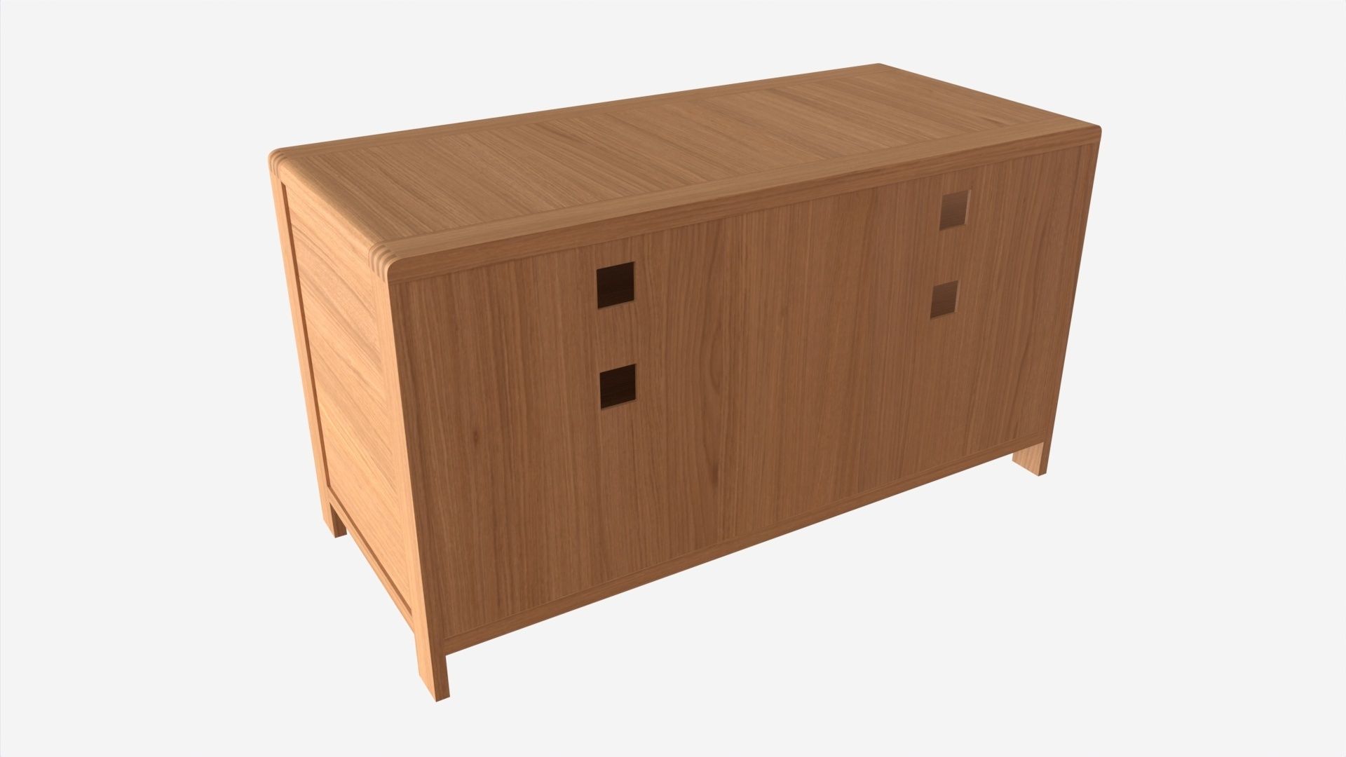TV Unit Ercol Bosco 3D model_1