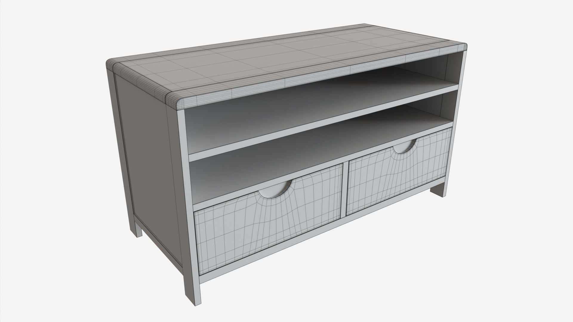 TV Unit Ercol Bosco 3D model_6
