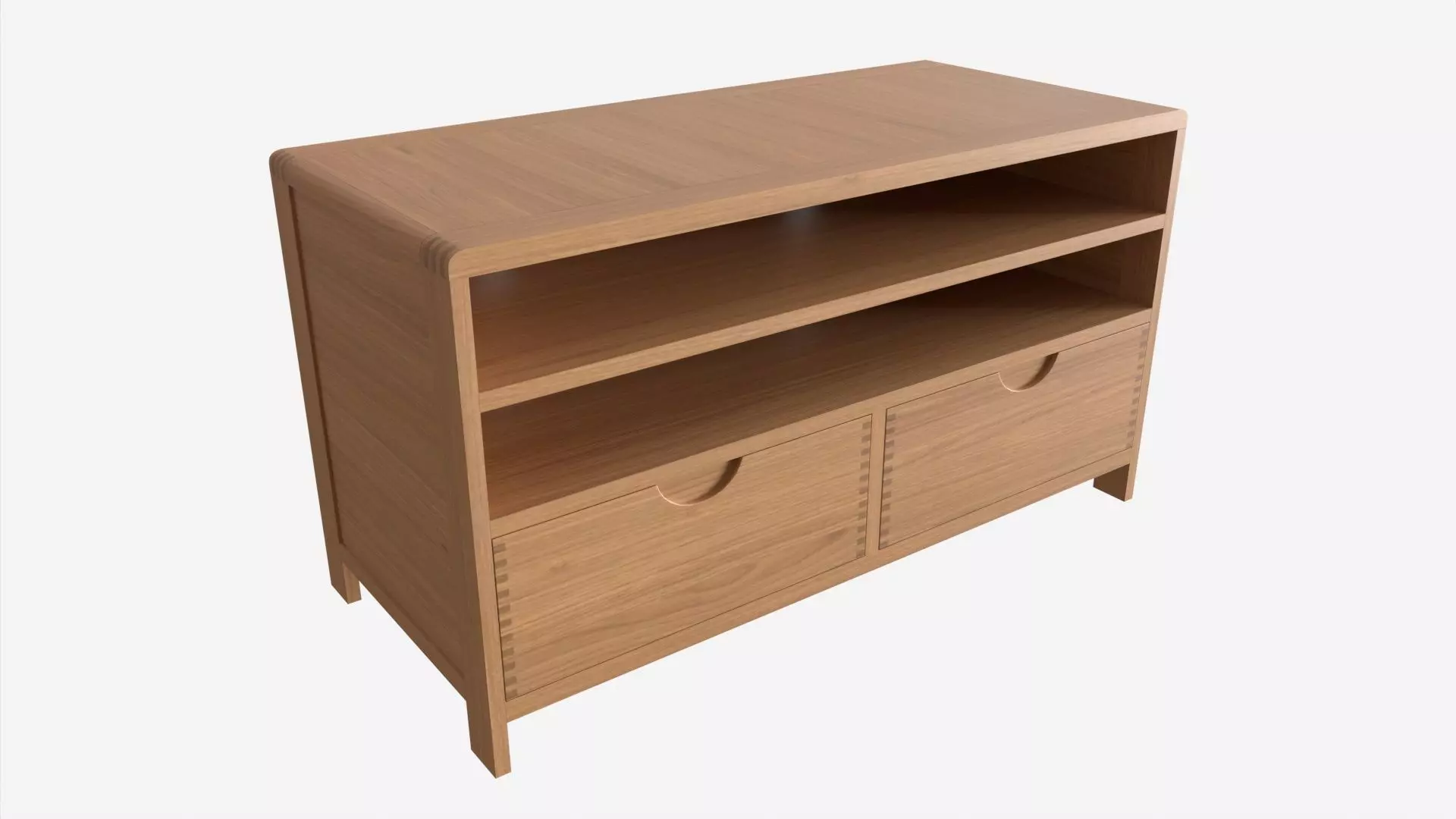 TV Unit Ercol Bosco 3D model_0