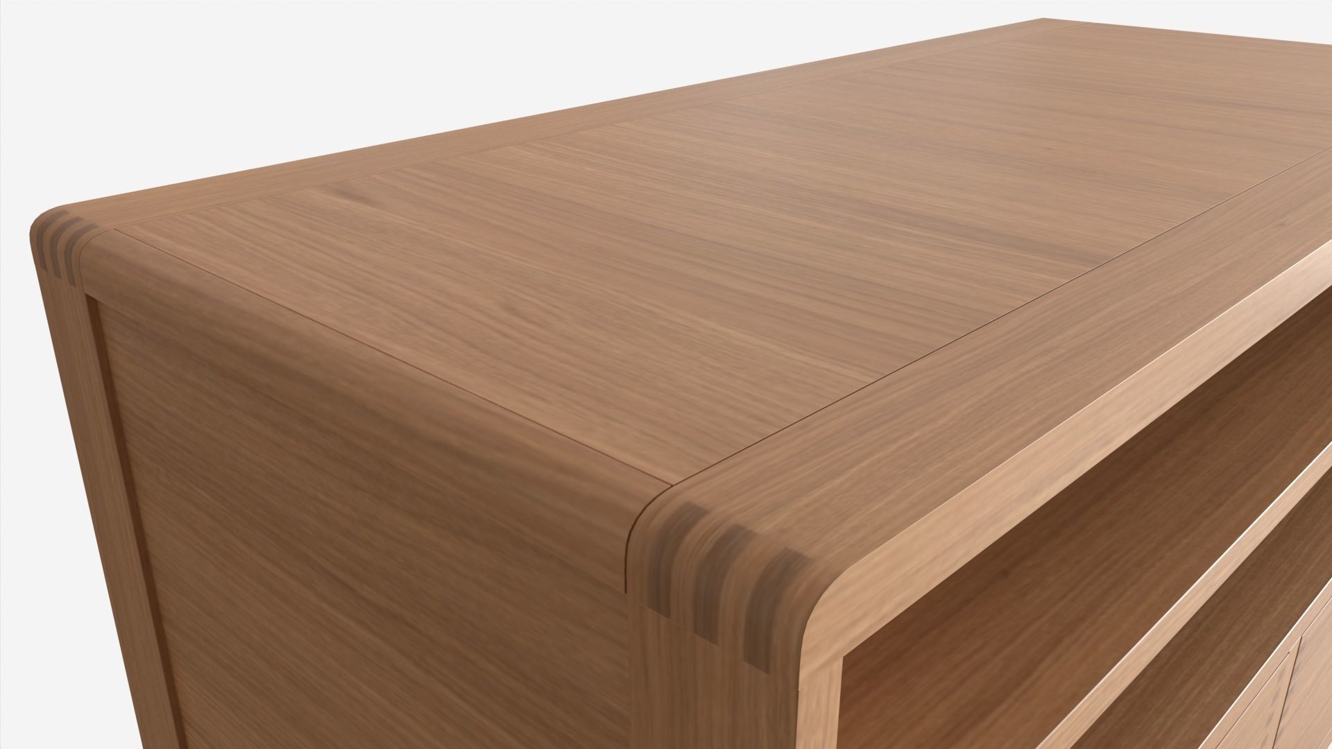 TV Unit Ercol Bosco 3D model_3