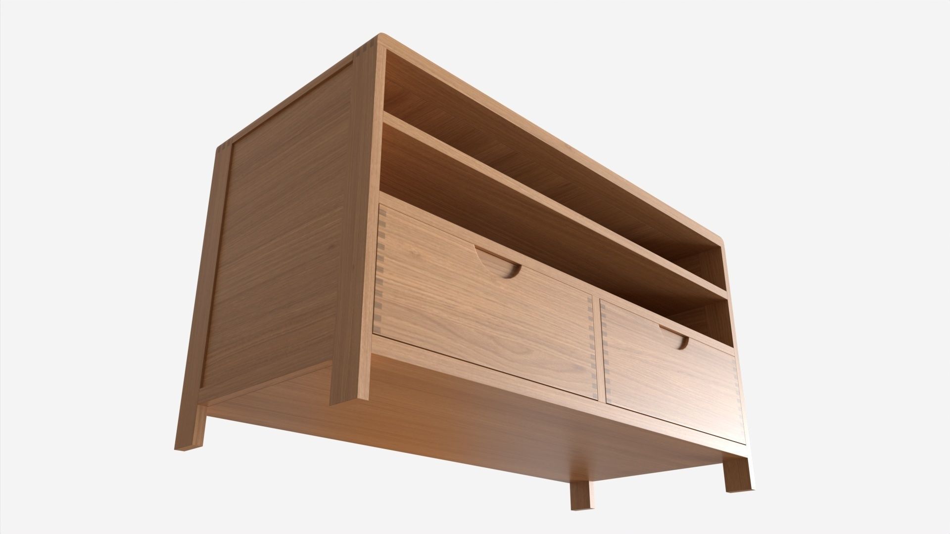 TV Unit Ercol Bosco 3D model_2