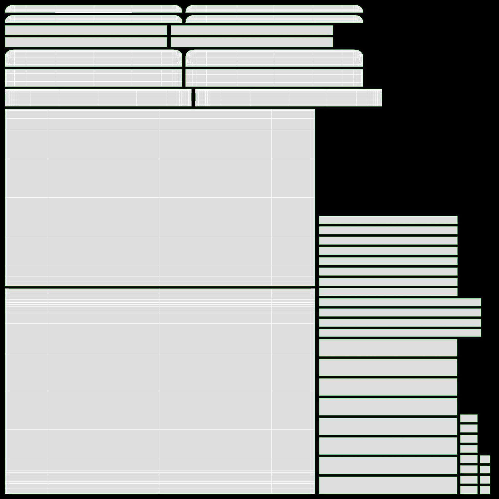 Dining Table with Chairs Ercol Bosco 3D model_9