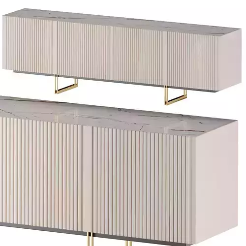 Jeromen Modern TV Stand 3D model