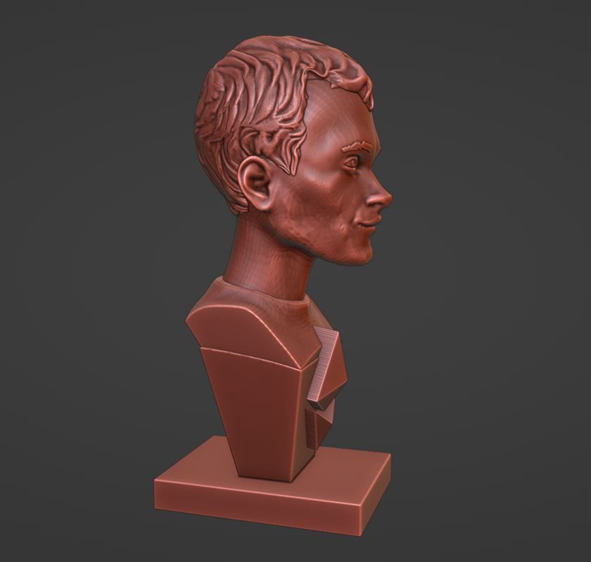 Vitalik Buterin - 3D Bust 3D print model_2