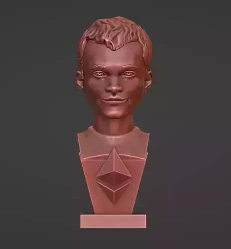 Vitalik Buterin - 3D Bust