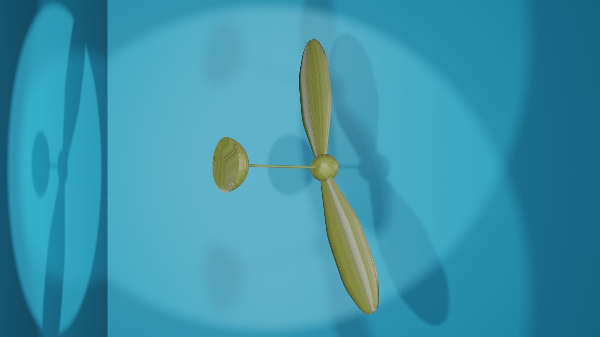 Bamboo Copter 3D model_1